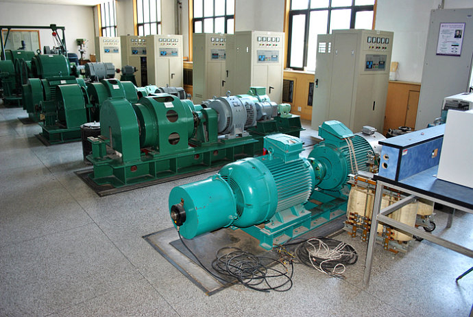 桦甸某热电厂使用我厂的YKK高压电机提供动力